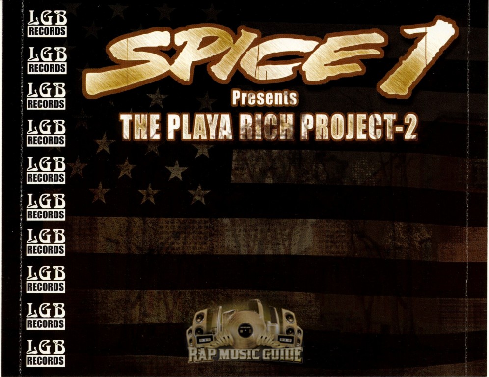 Spice 1 The Playa Rich Project 2 CD Rap Music Guide
